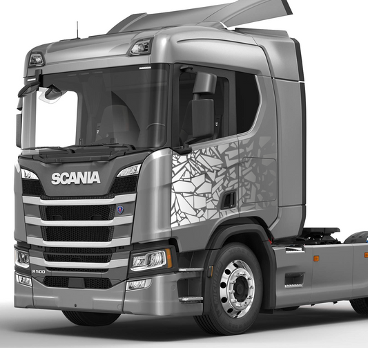 Scania Shattered Ice
